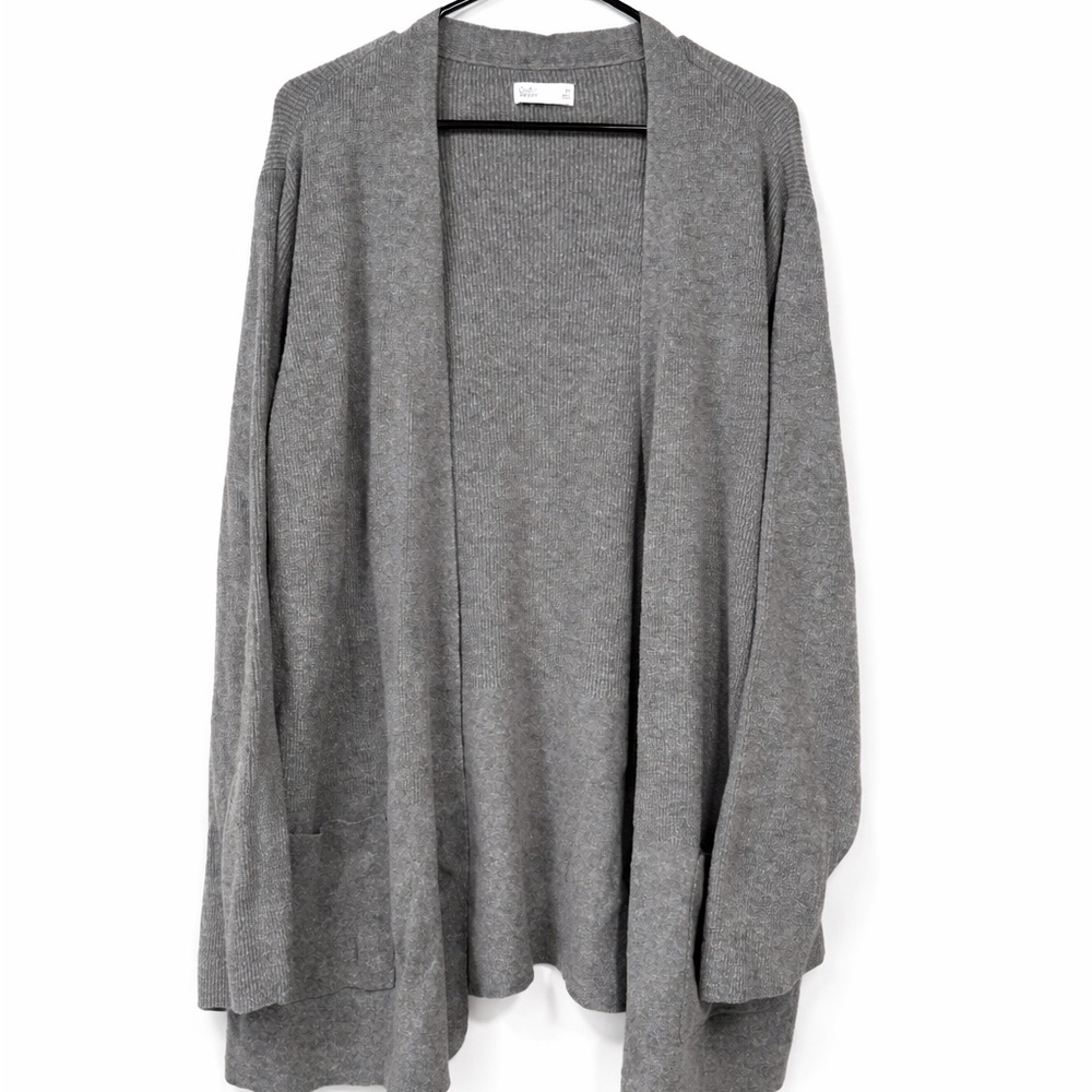 Gray Women's Sweater by Croft & Barrow Size 3X